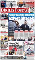 Diriliş Postası Gazetesi İlk Sayfası